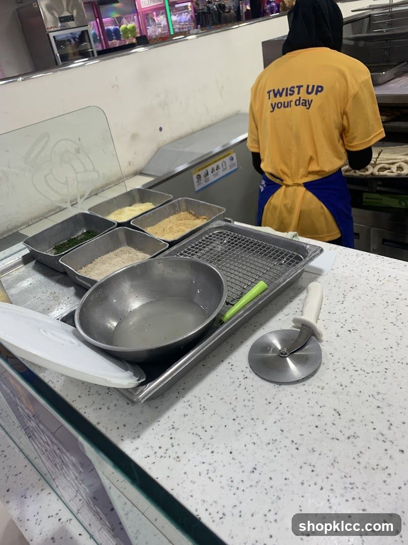Food preparation area