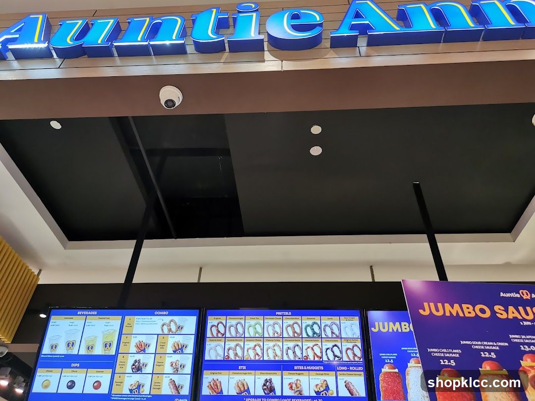 Auntie Anne's Menu Boards