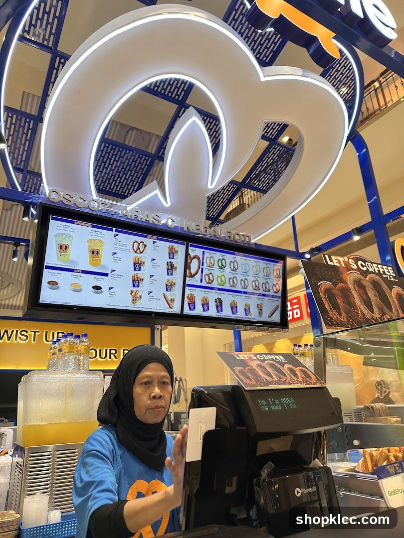 Pretzel Shop Counter