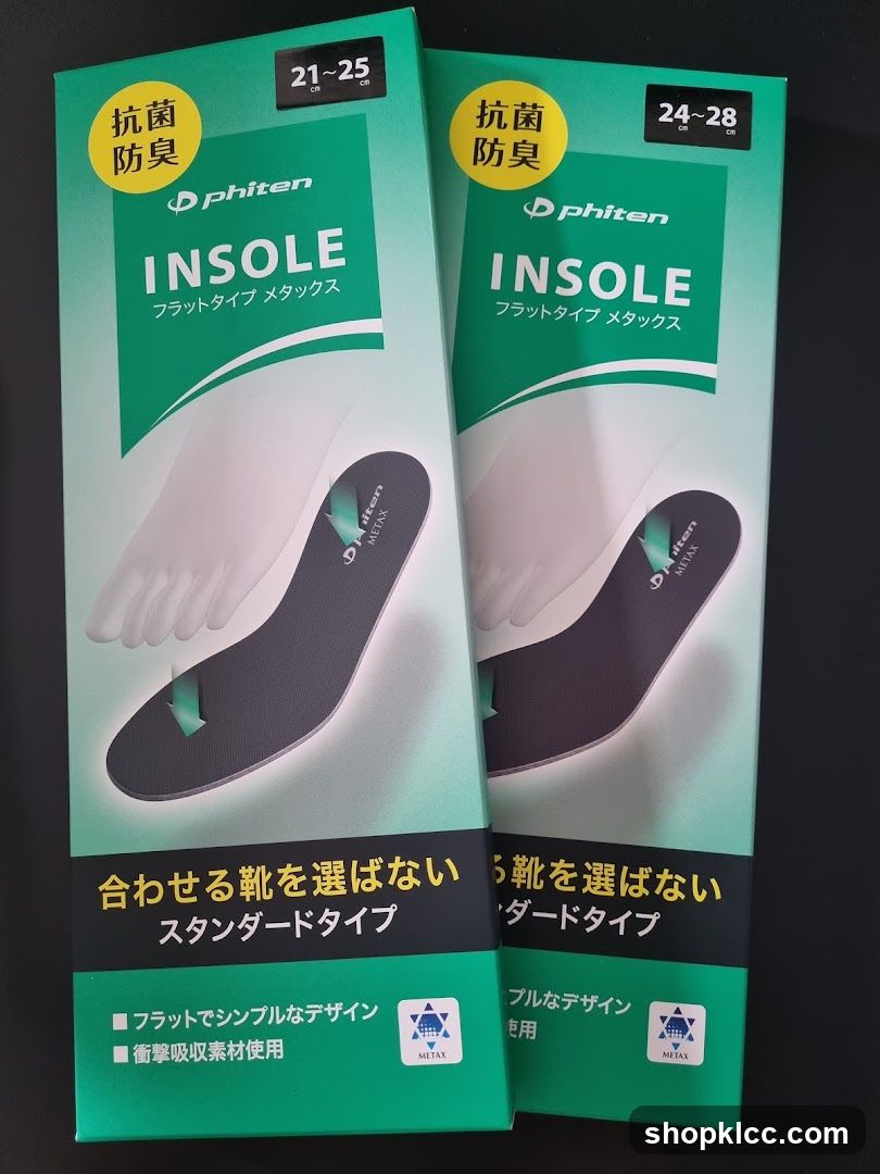Phiten Insole Packaging