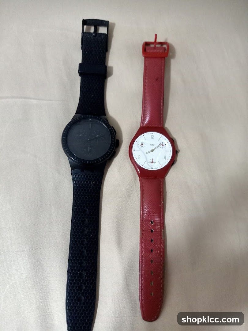 Two Swatch Watches