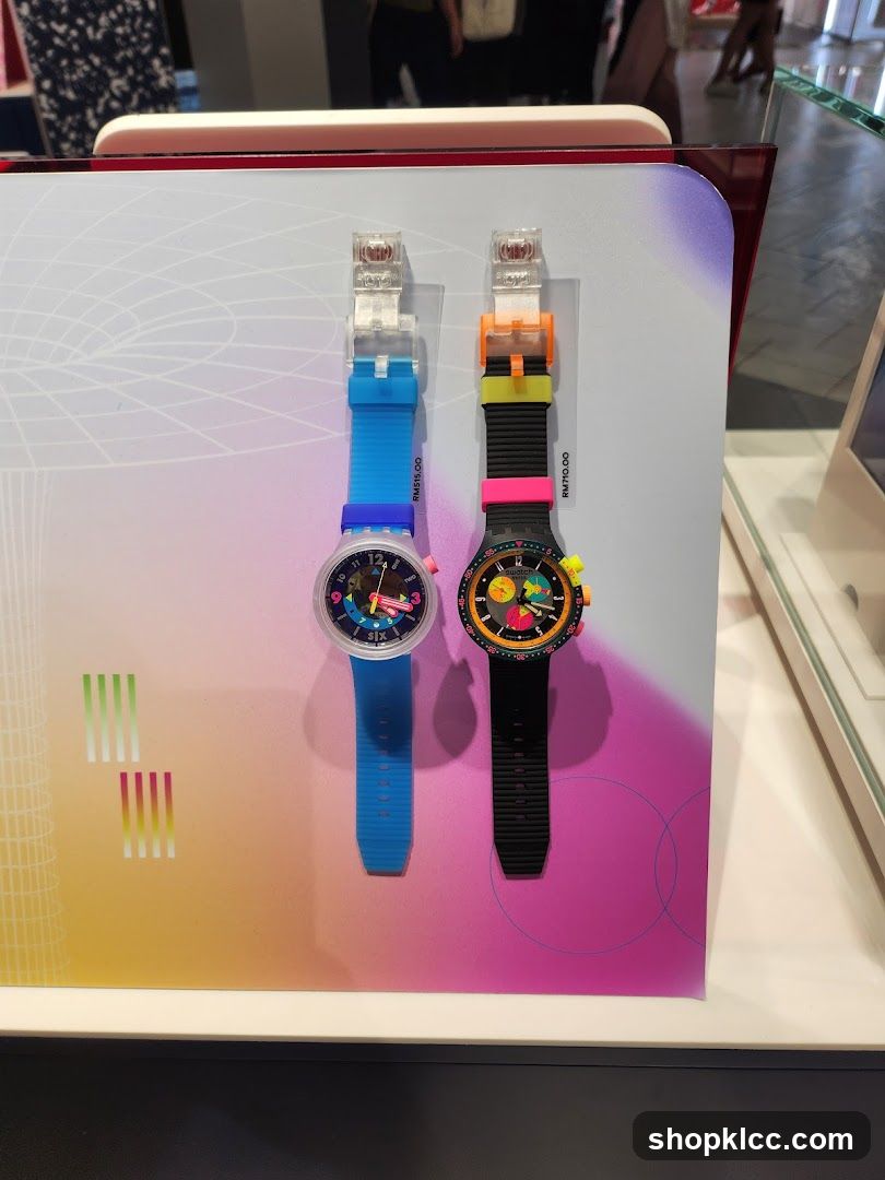 Swatch Watches Display