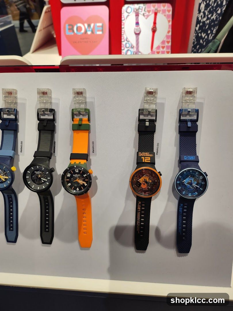 Swatch Watches Display