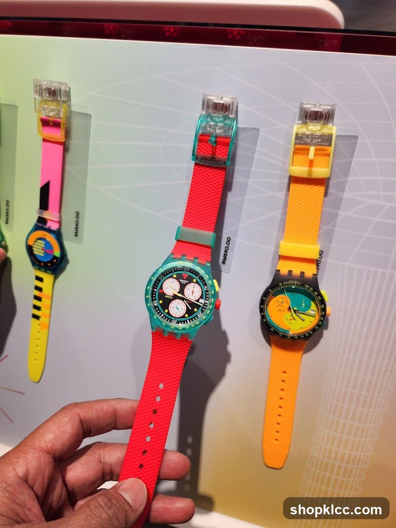Swatch Watches Display