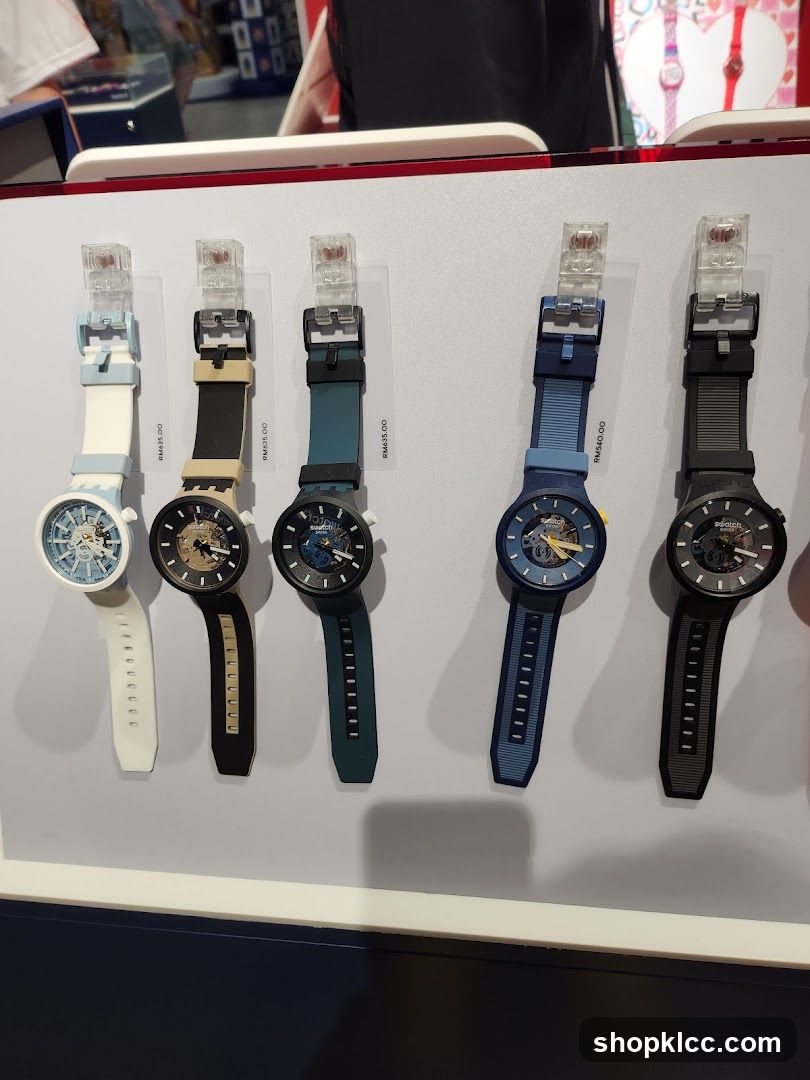 Swatch Watches Display