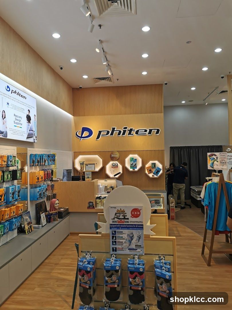 Phiten Store Interior