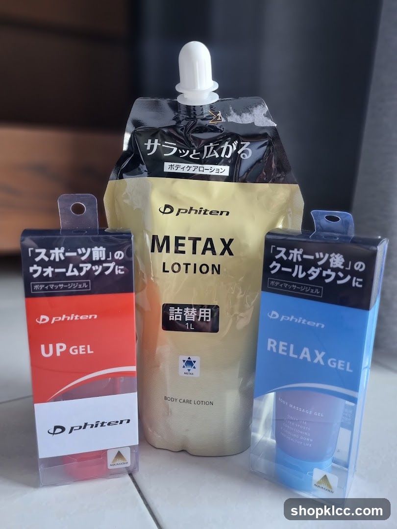 Phiten Body Care Products