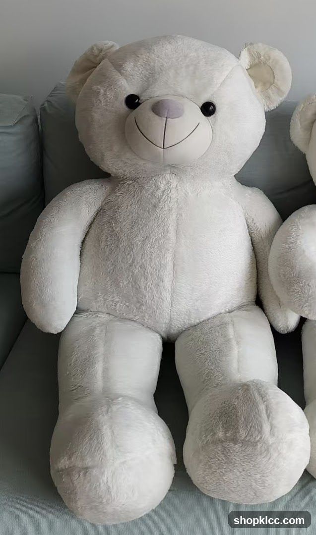 Large White Teddy Bear