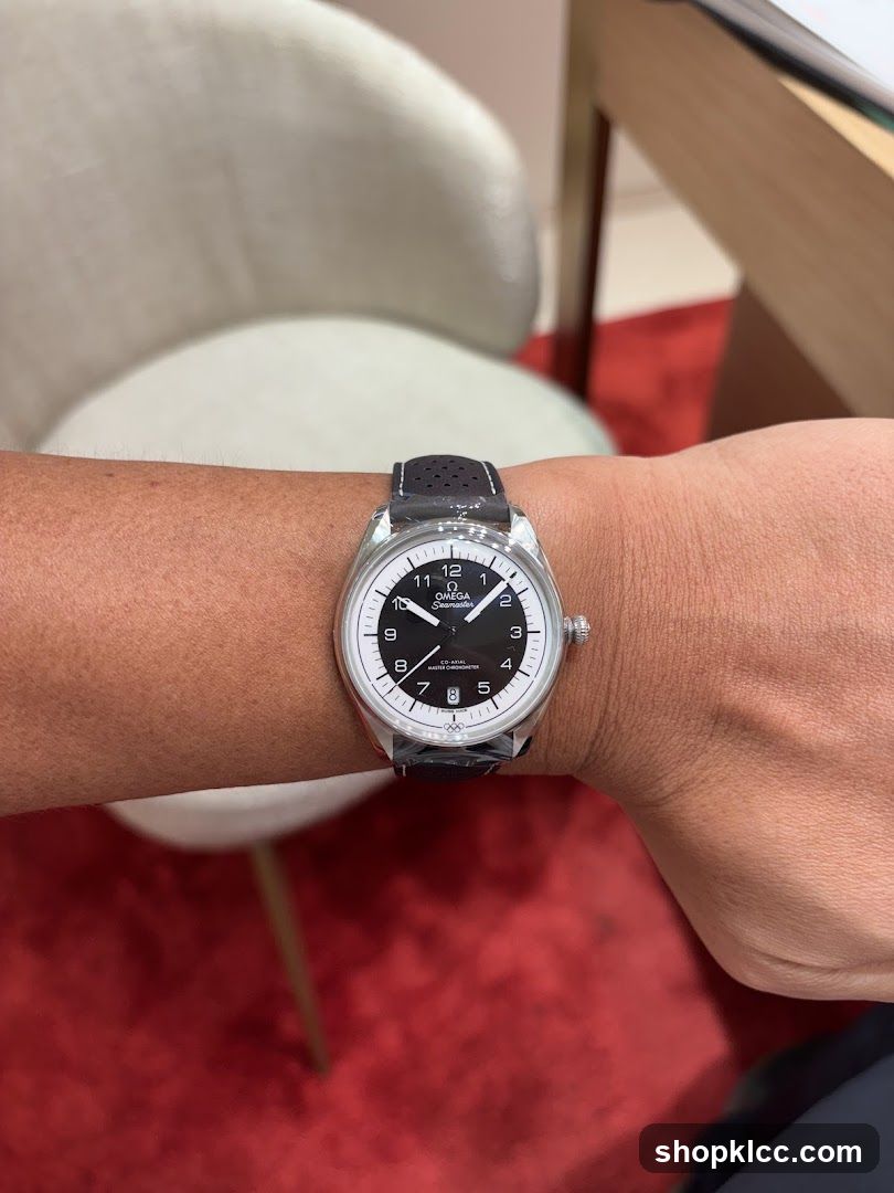 Watch on wrist