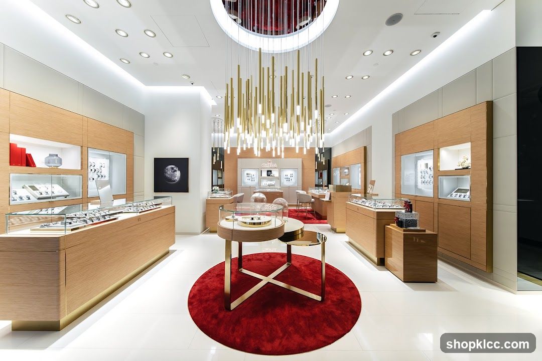 Luxury Watch Store Interior