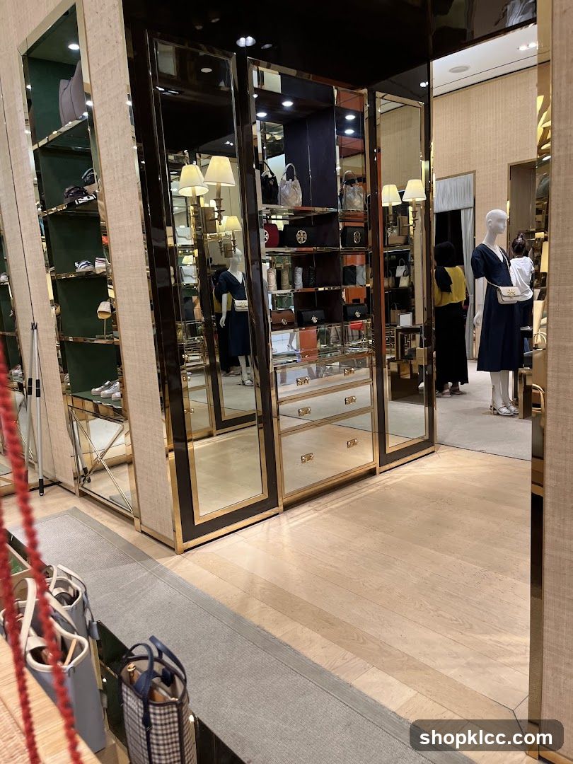 Luxury Handbag Store Interior