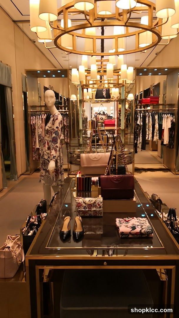 Luxury Handbags and Apparel Display