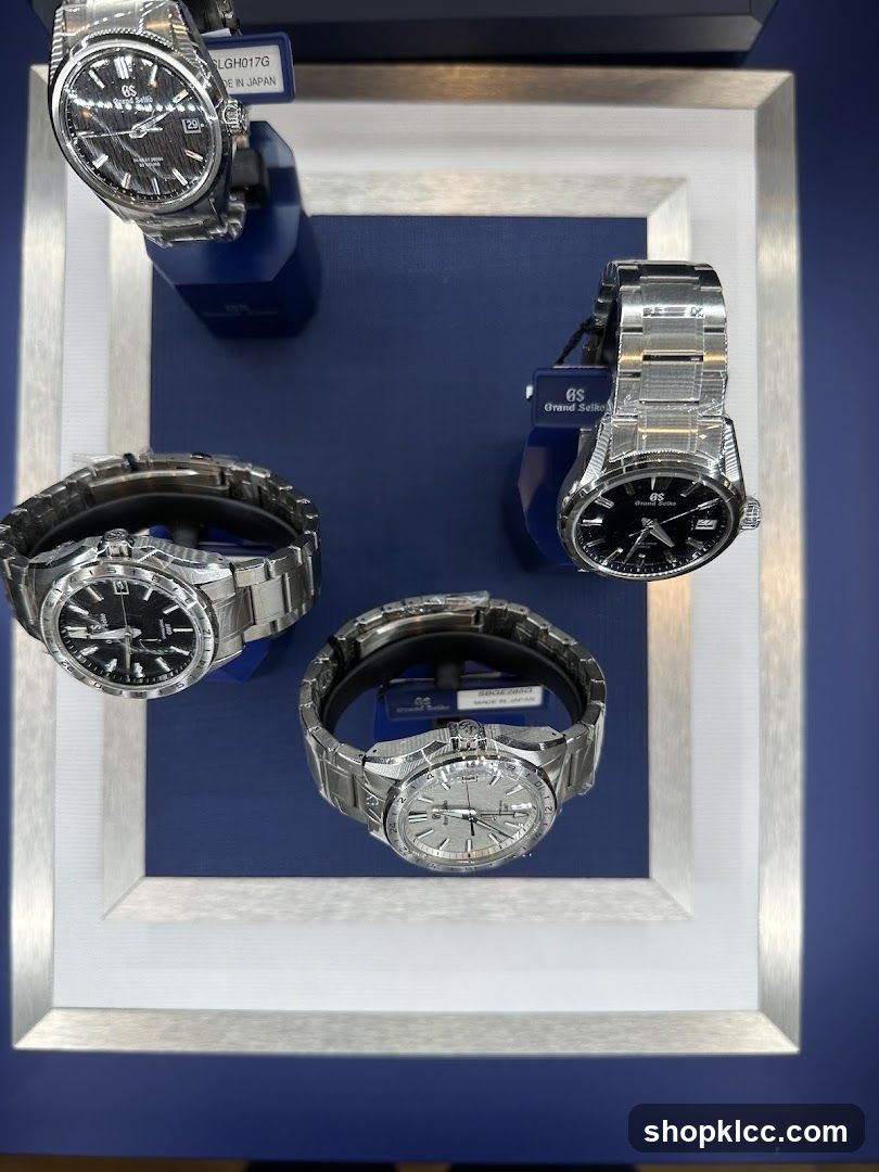 Grand Seiko Watches Display