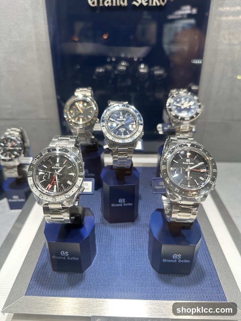 Grand Seiko Watches Display
