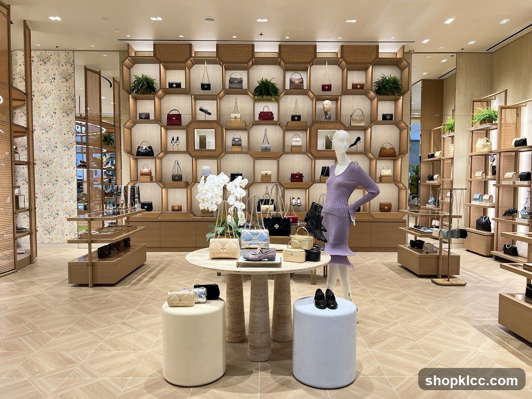 Luxury Handbag Store Interior