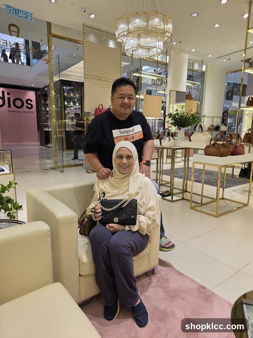 Couple Posing in a Luxury Store