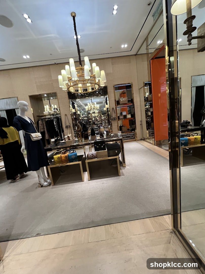 Luxury Handbag Store Interior