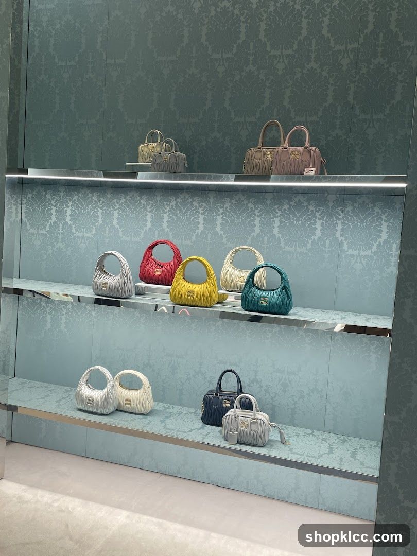 Handbags on Display