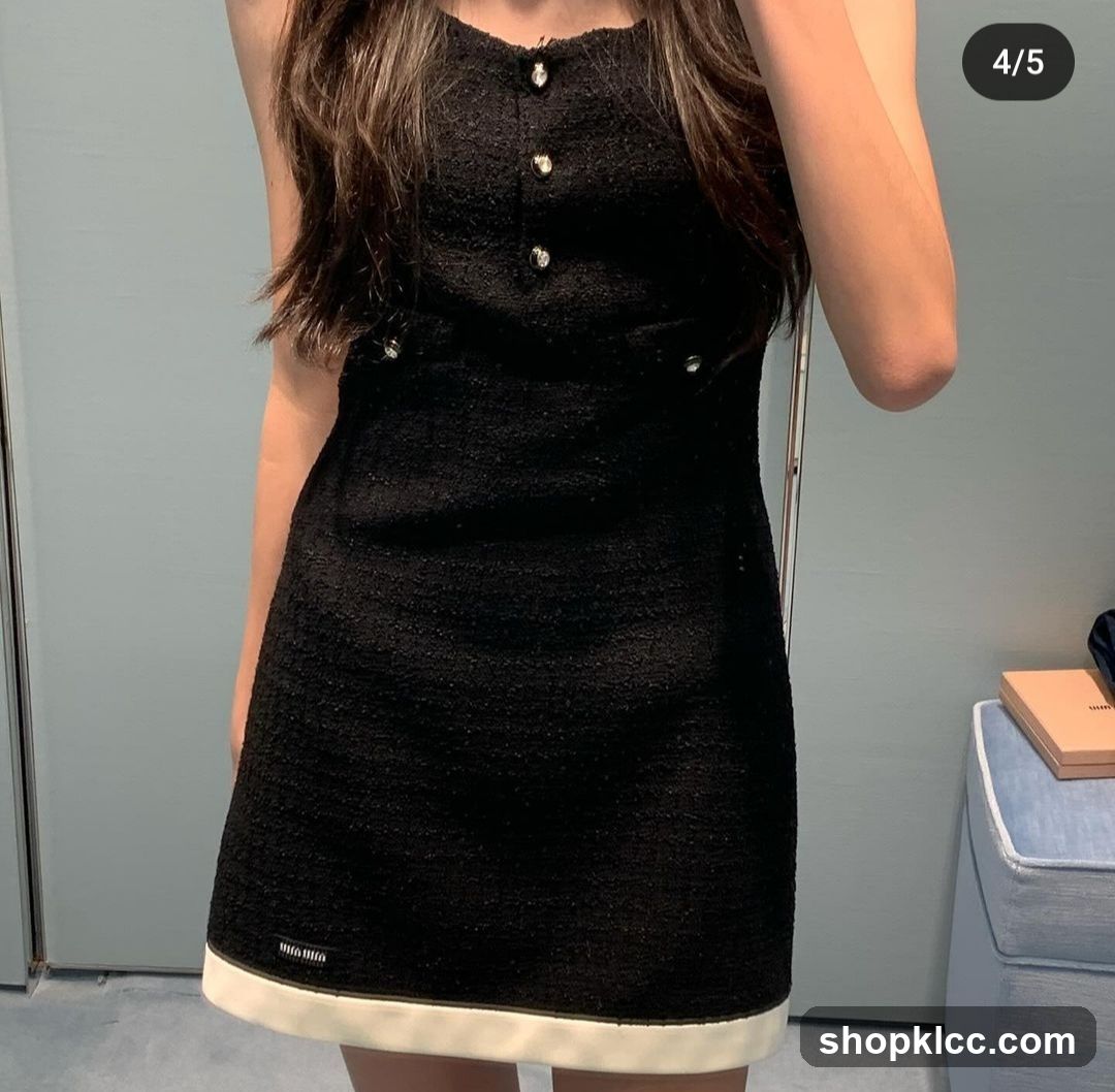 Black Tweed Dress