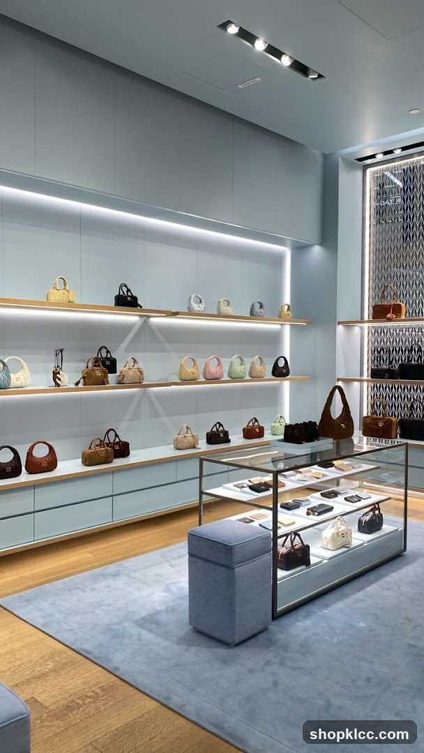 Luxury Handbag Display