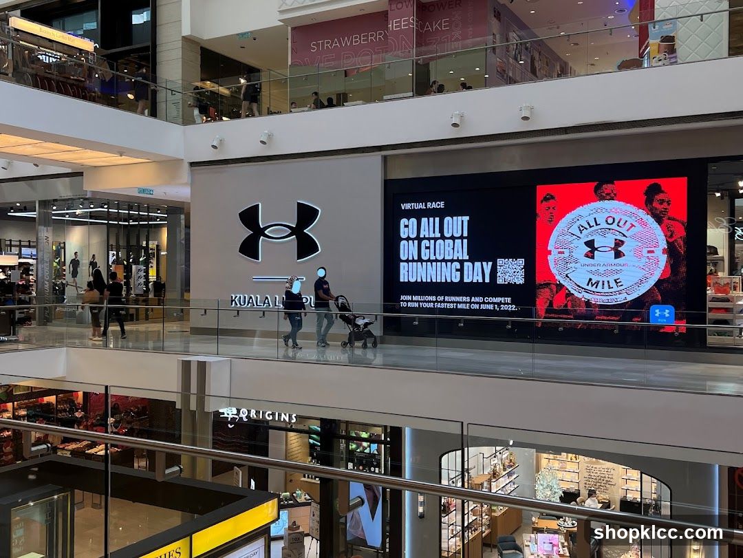 Under Armour Store in Mall
