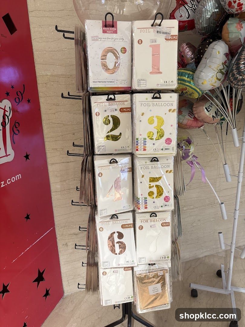 Party Balloons Display
