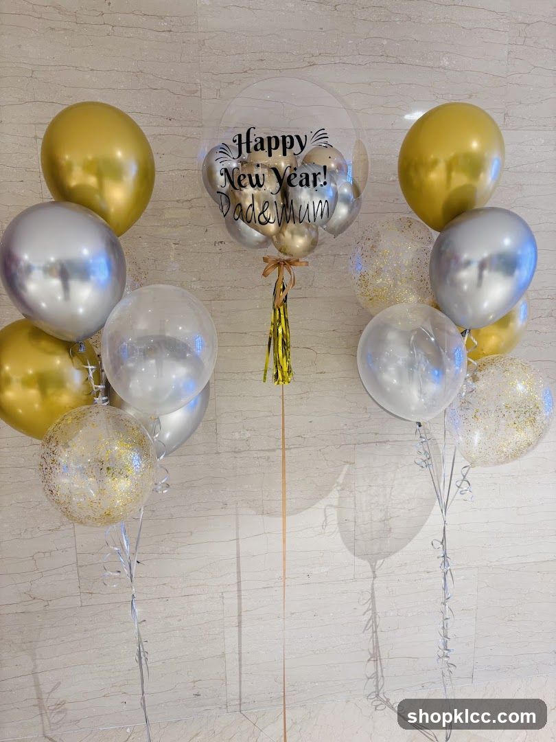 New Year Balloons