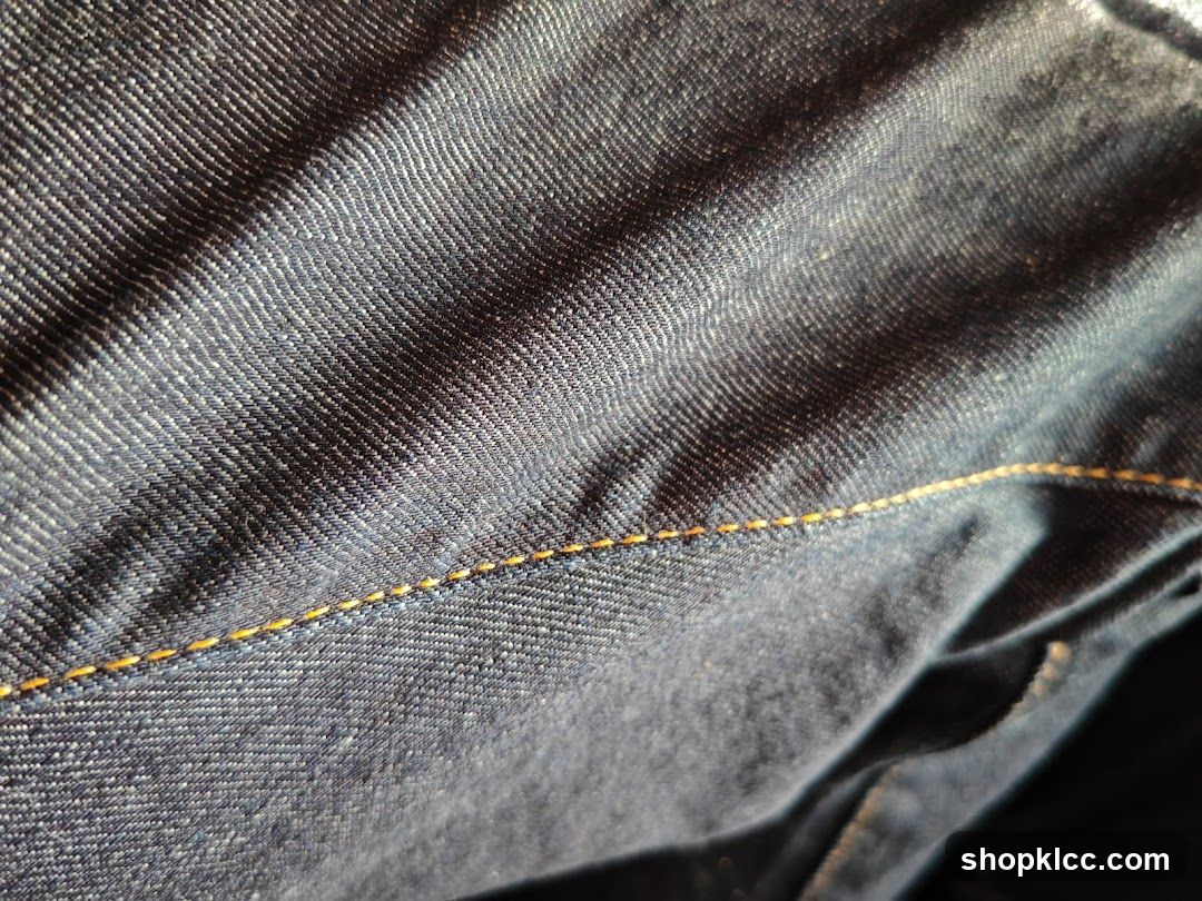 Denim Fabric Detail
