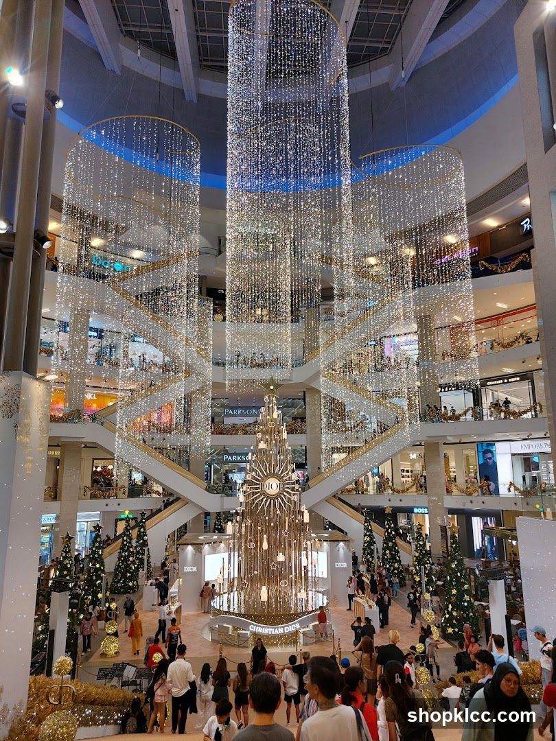 Christmas Decorations in a Mall