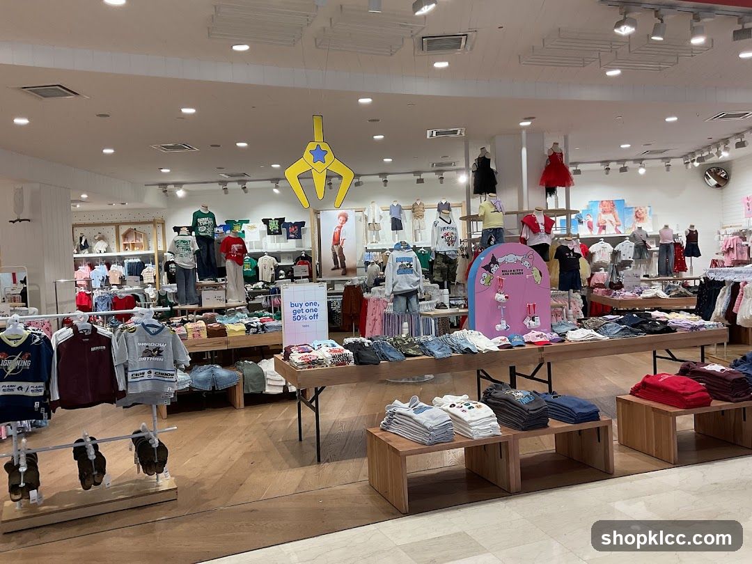 Children's Clothing Store Display