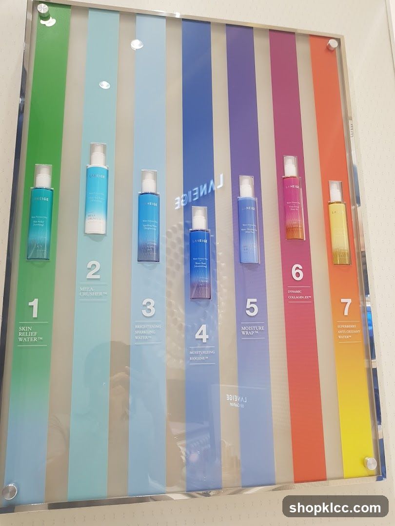 LANEIGE Skincare Display