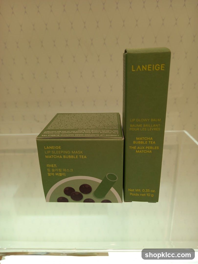 Laneige Lip Sleeping Mask and Lip Glowy Balm
