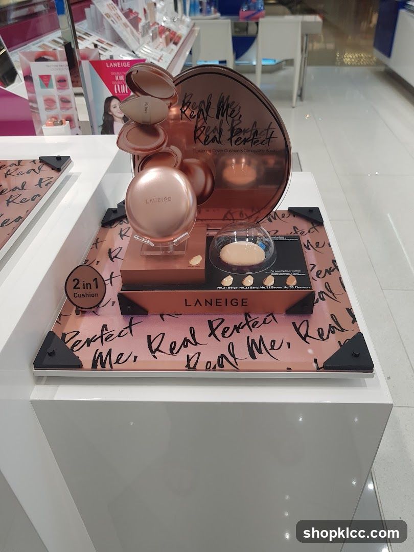 LANEIGE Cushion Display