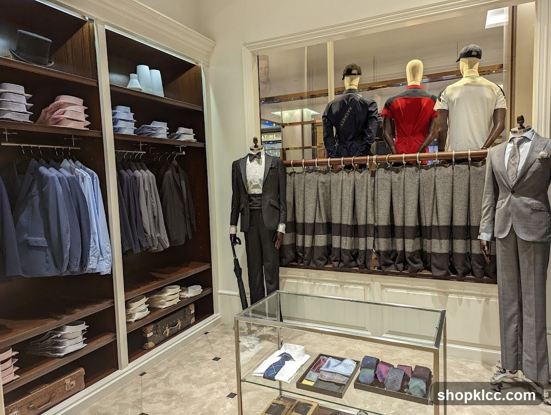 Men's Formal Wear Display