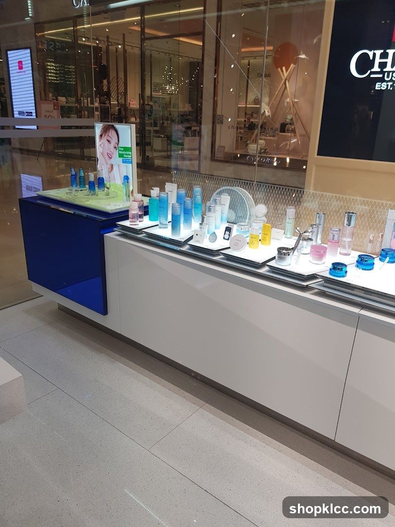 Skincare Display