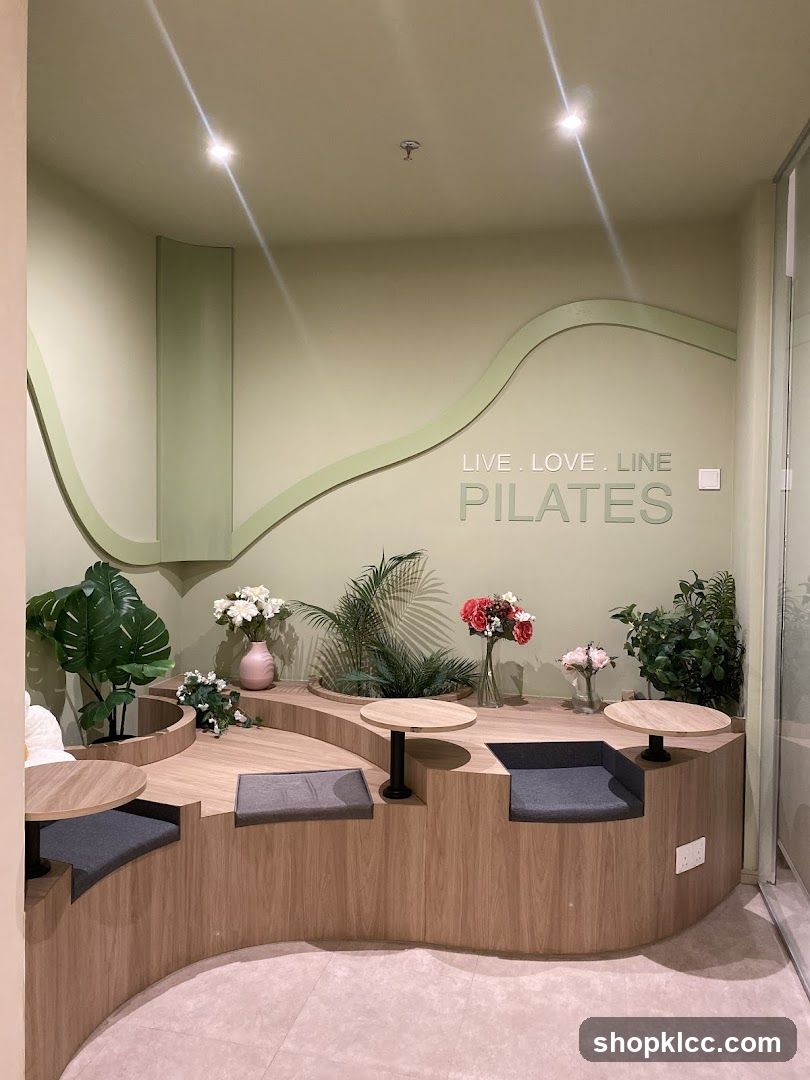Pilates Studio Seating Area
