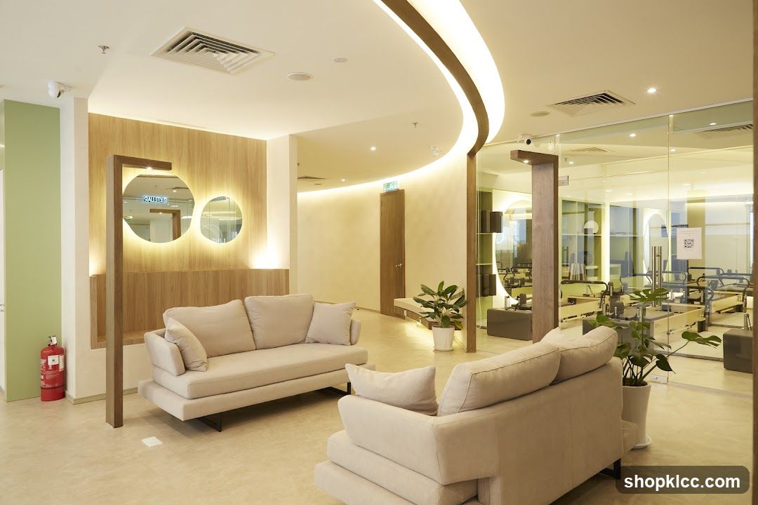 Modern Pilates Studio Waiting Area