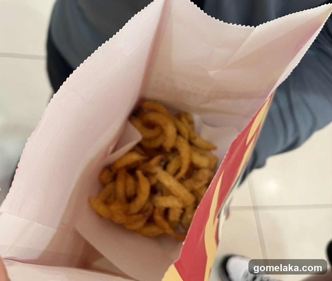 Food in Paper Bag