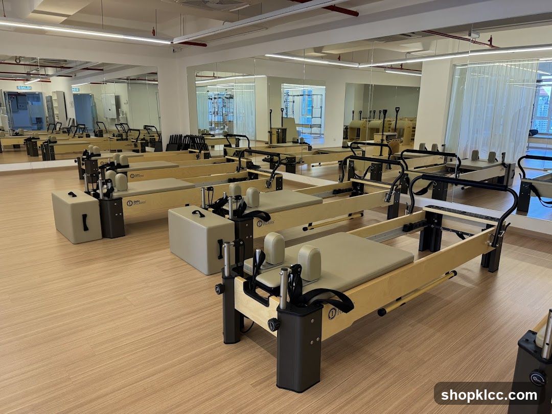 Pilates Studio with Reformer Machines