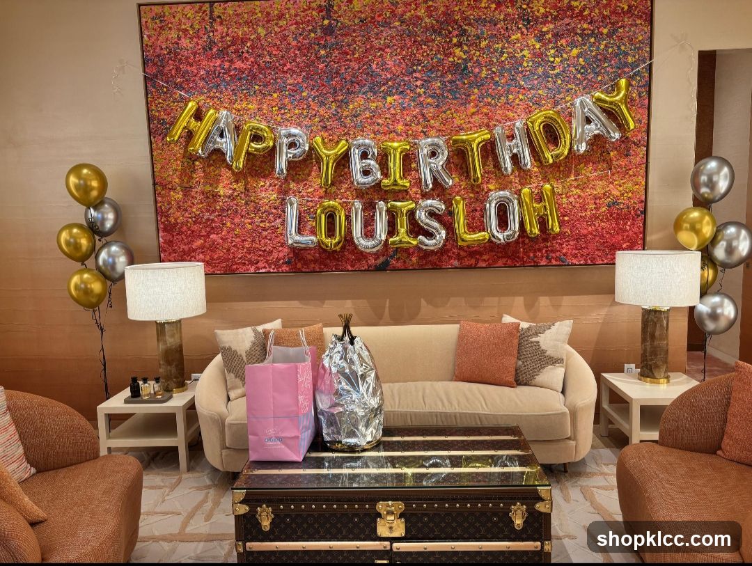 Birthday Celebration Setup