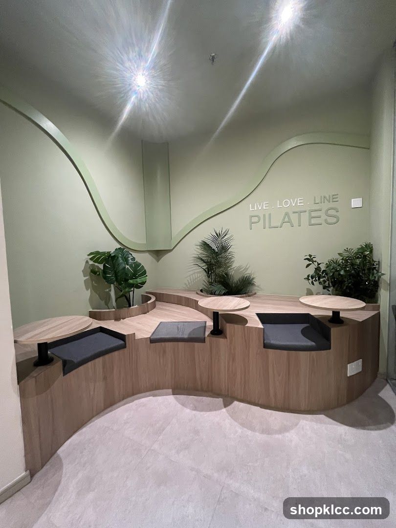 Pilates Studio Seating Area