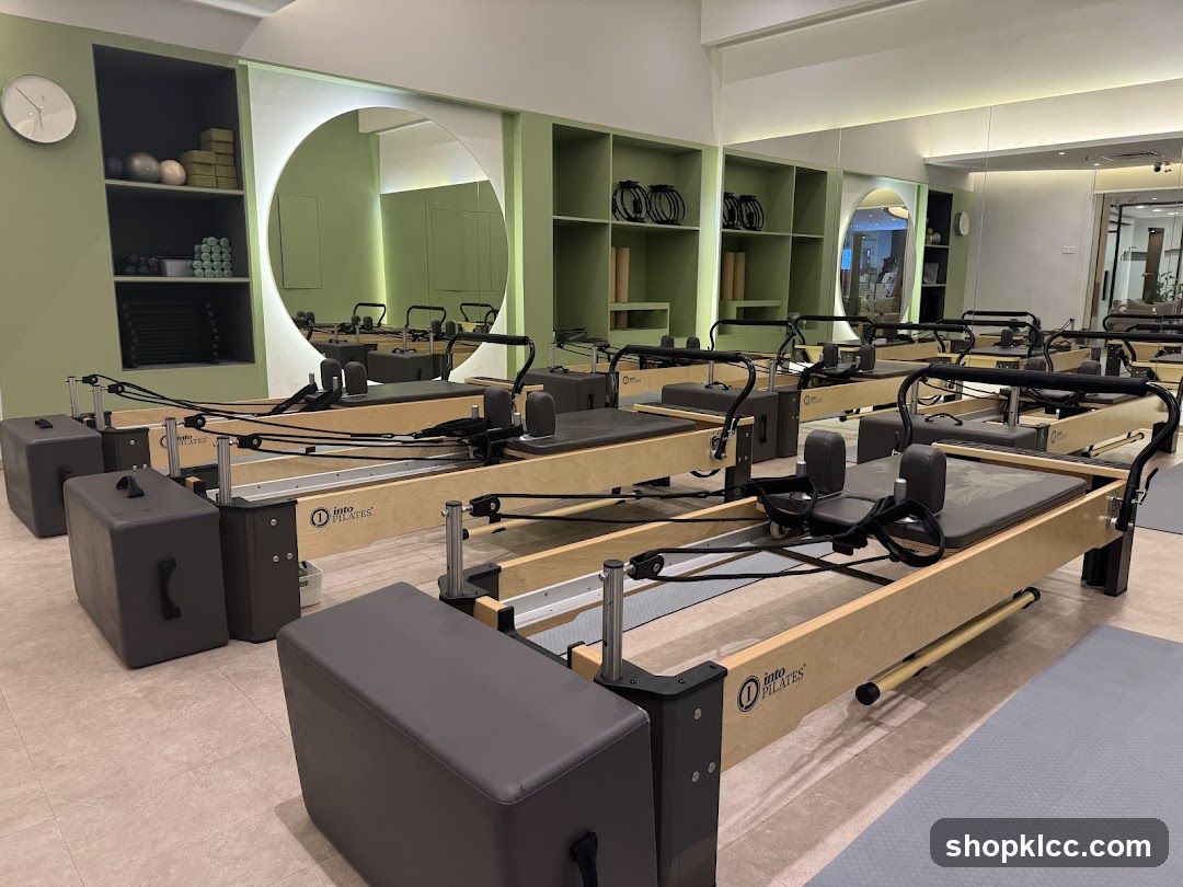 Pilates Studio with Reformer Machines