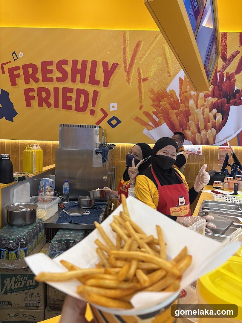 Happy Fries Shop Interior