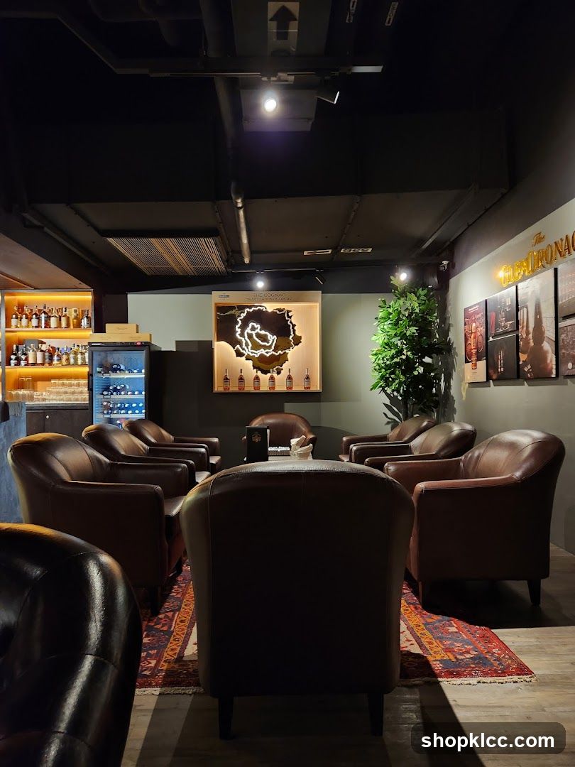 Whiskey Lounge Seating Area