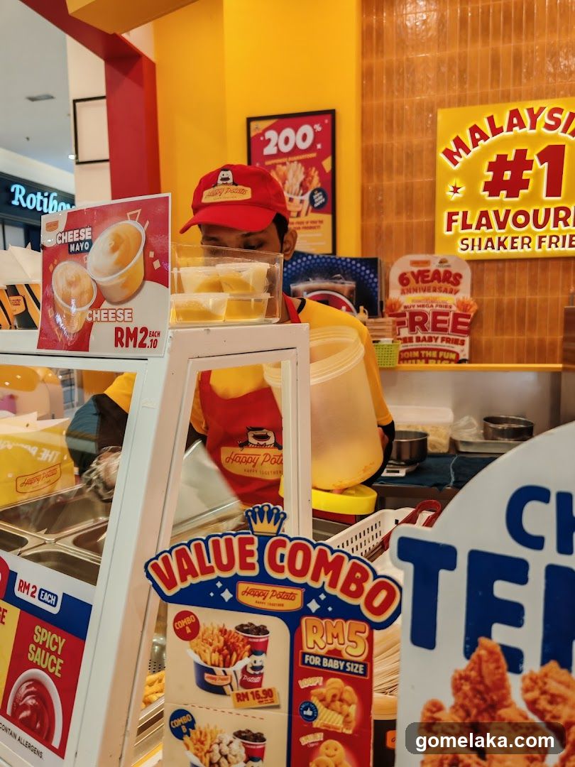 Happy Potato Shop Interior