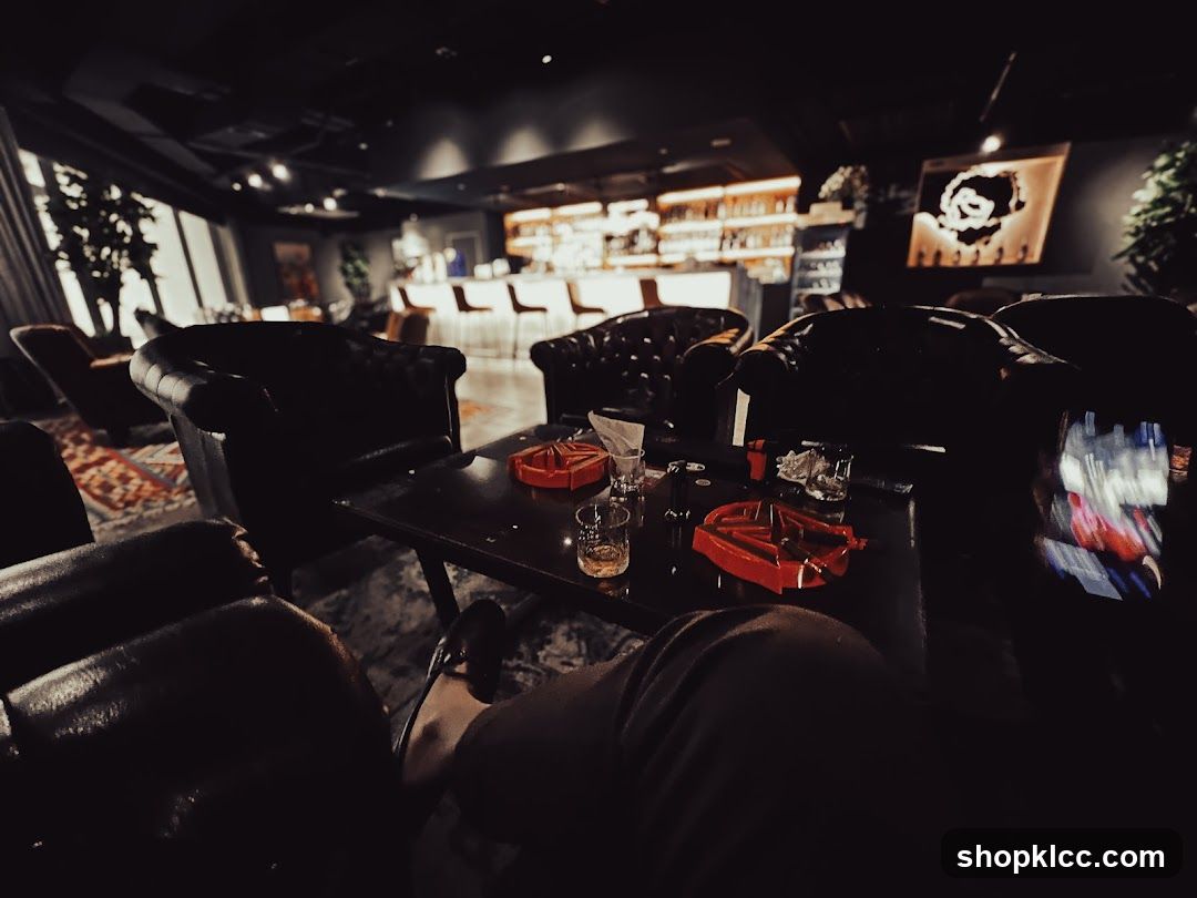 Cigar Lounge Ambiance
