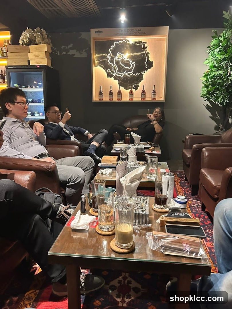 People relaxing in a lounge