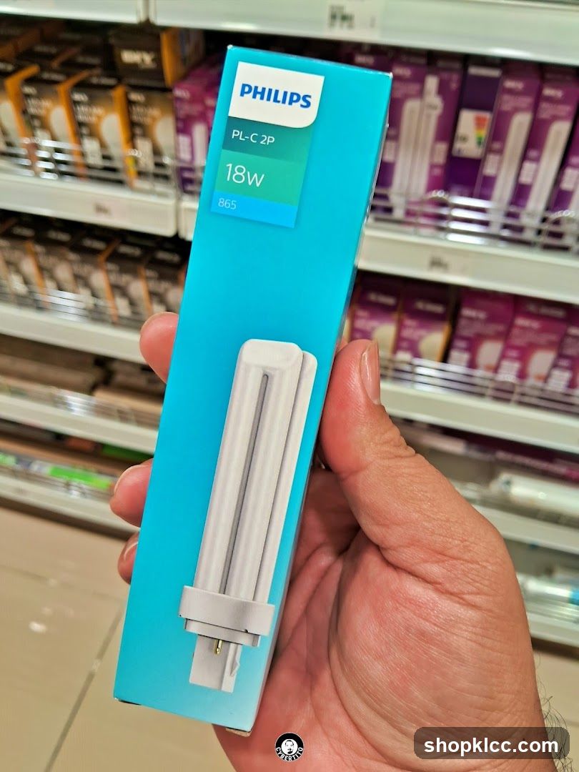 Philips Light Bulb Box in Store