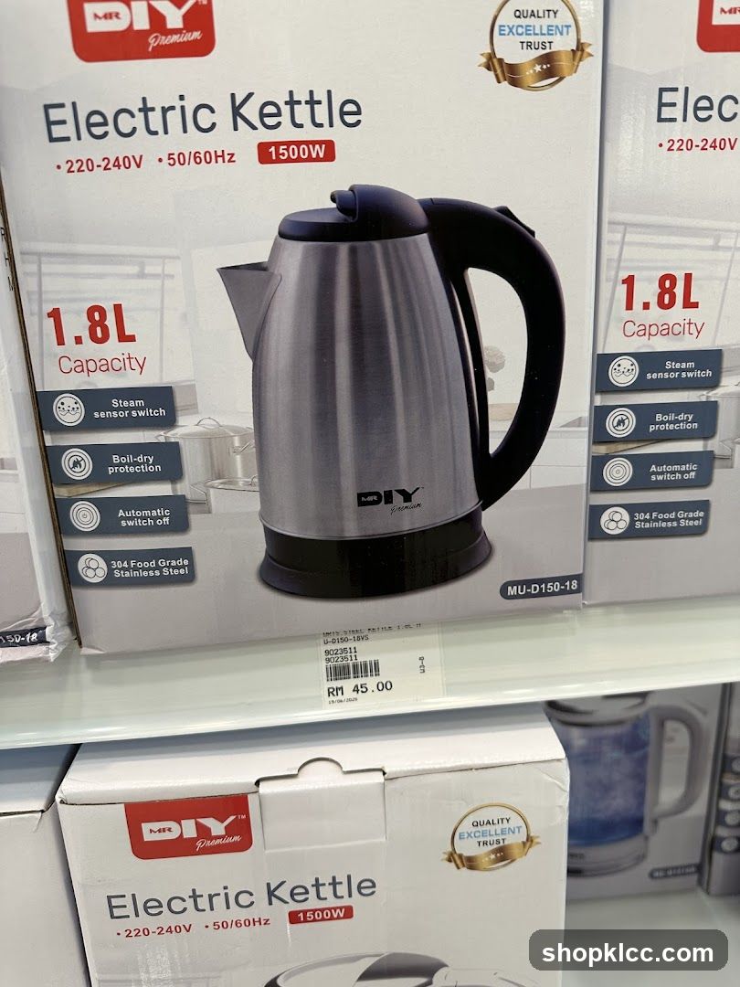 Electric Kettle Display