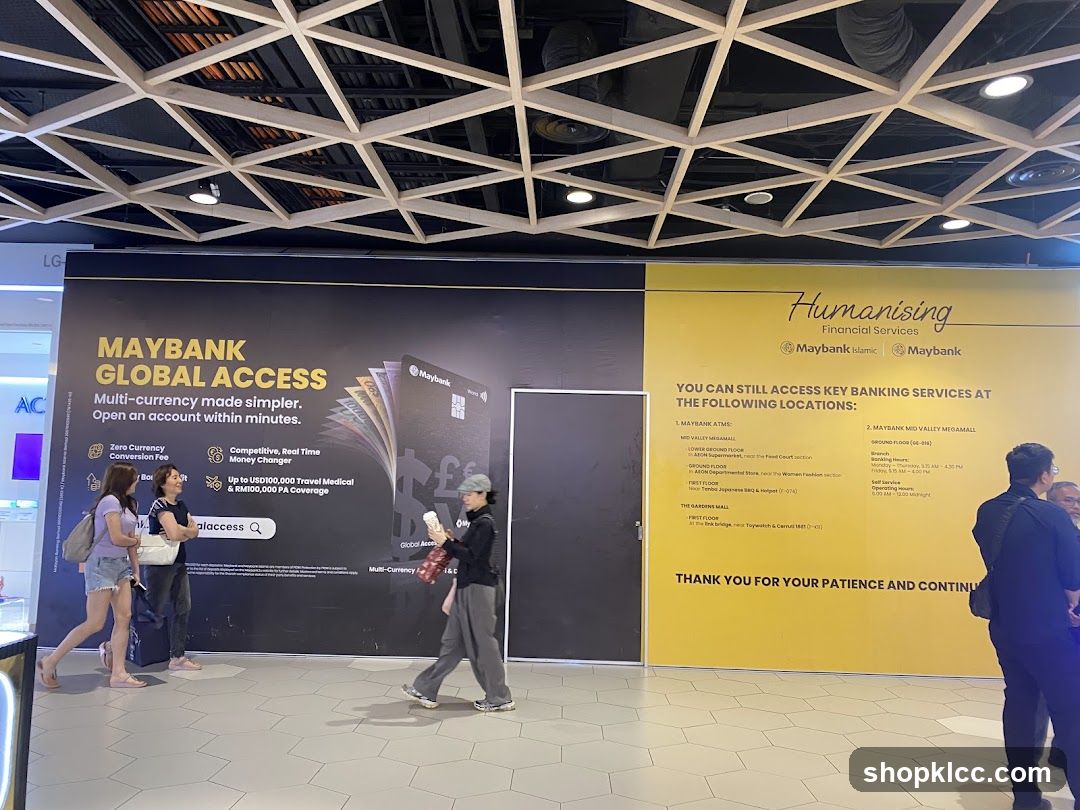Maybank Global Access Advertisement